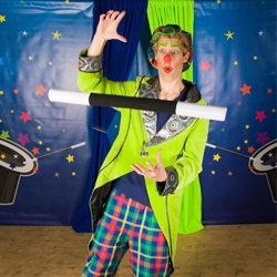 clown dicos kindershow boeken