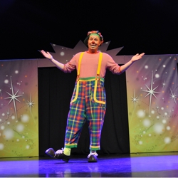 kindershow clown babellos pret parade boeken